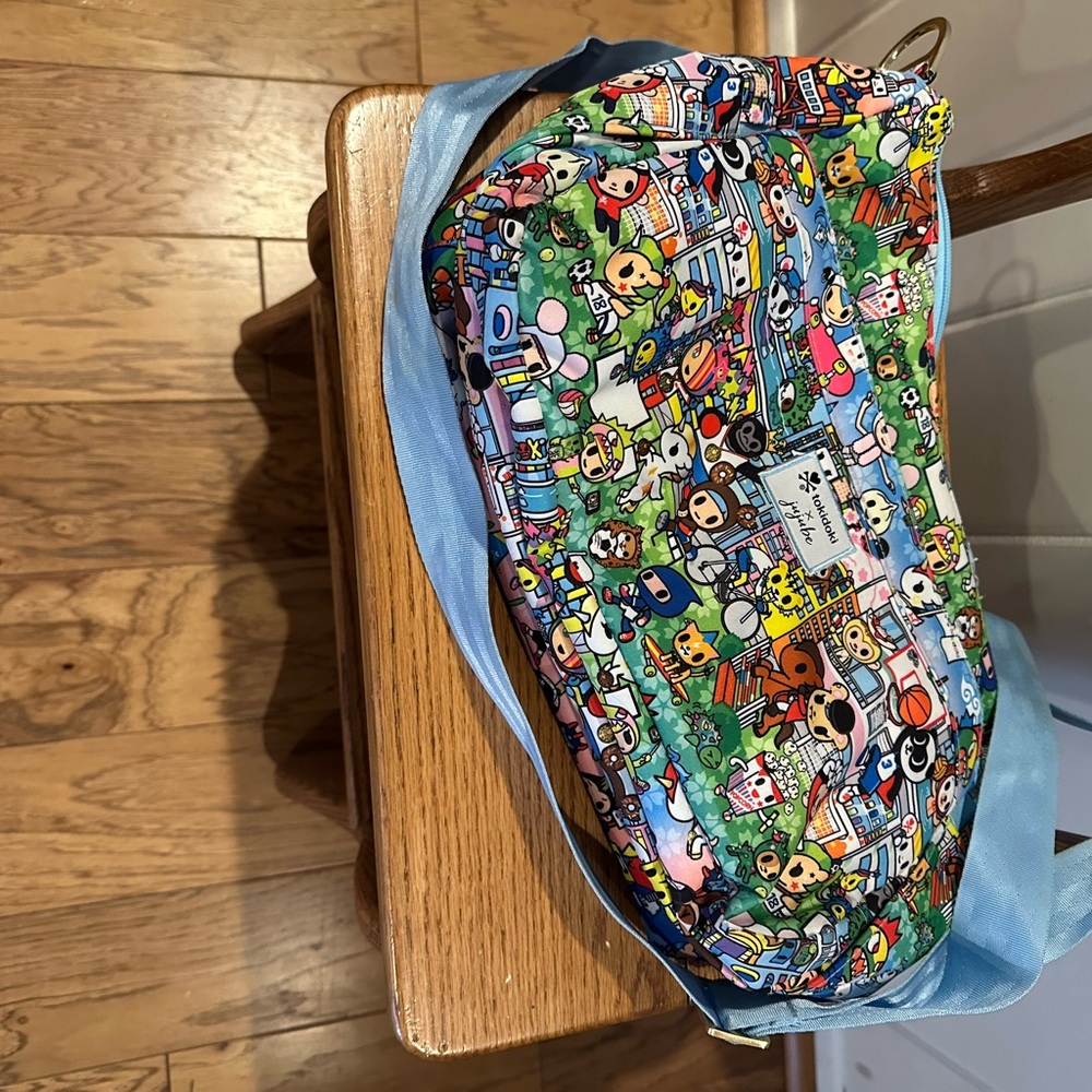 Juju Bee Tokidoki shoulder bag with changing mat